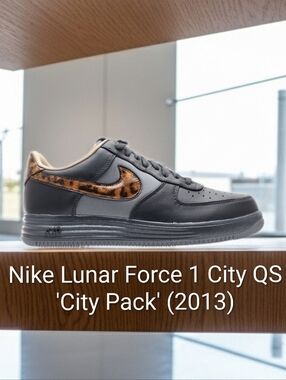 Nike Lunar Force 1 City QS Rare 'City Pack' (2013) Mens 13 EUC